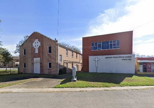 Exterior of Jefferson Presbyterian Church where HopeWell Baptist Church currently meets